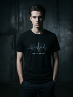 Binary Pulse - T-Shirt — lifestyle