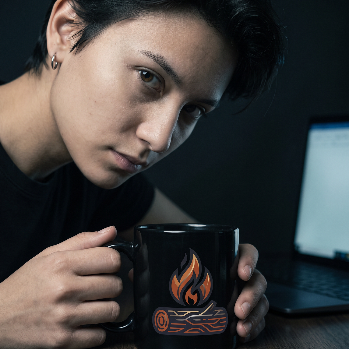 The Last Log - Mug — Lifestyle Photo v6