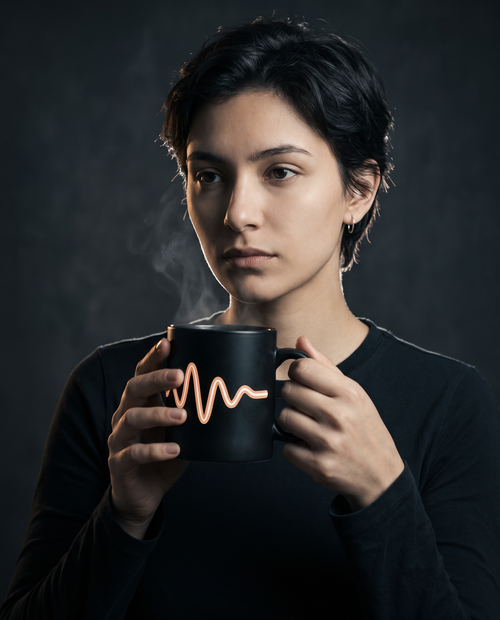 Frequency of Silence - Mug — Mug product photo