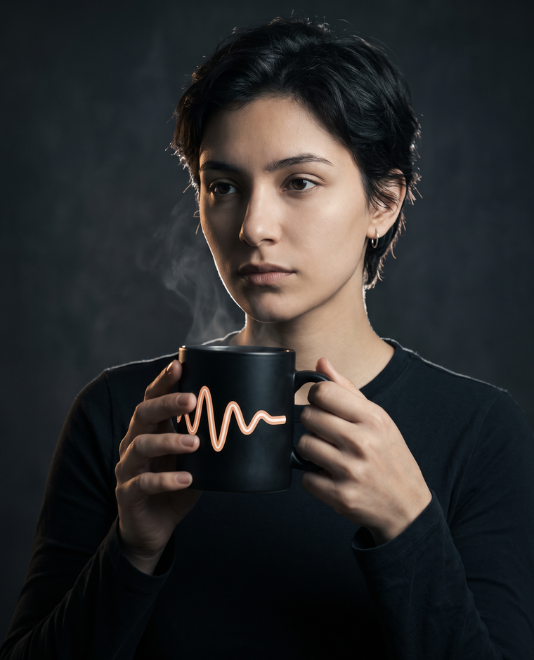 Frequency of Silence - Mug — Mug product photo