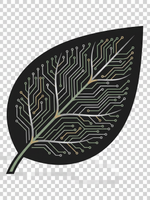 Silicon Leaf - T-Shirt