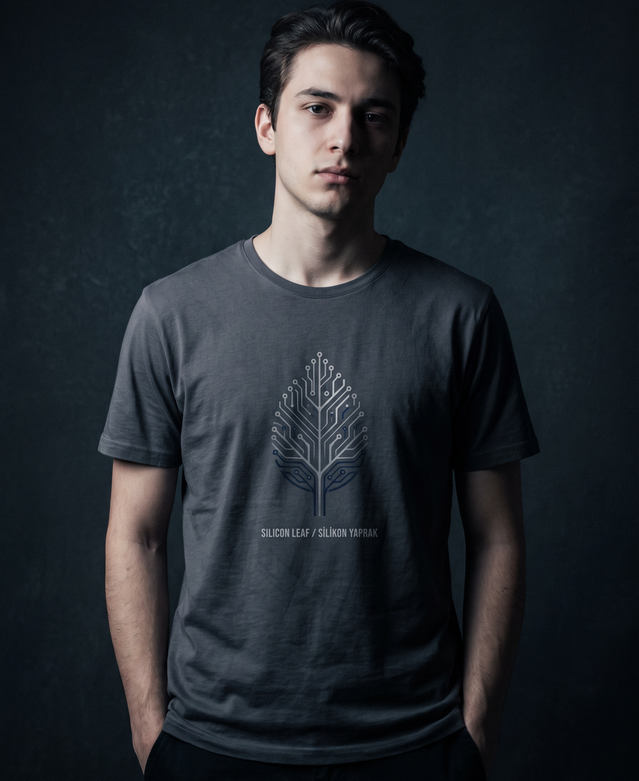 Silicon Leaf - T-Shirt — lifestyle