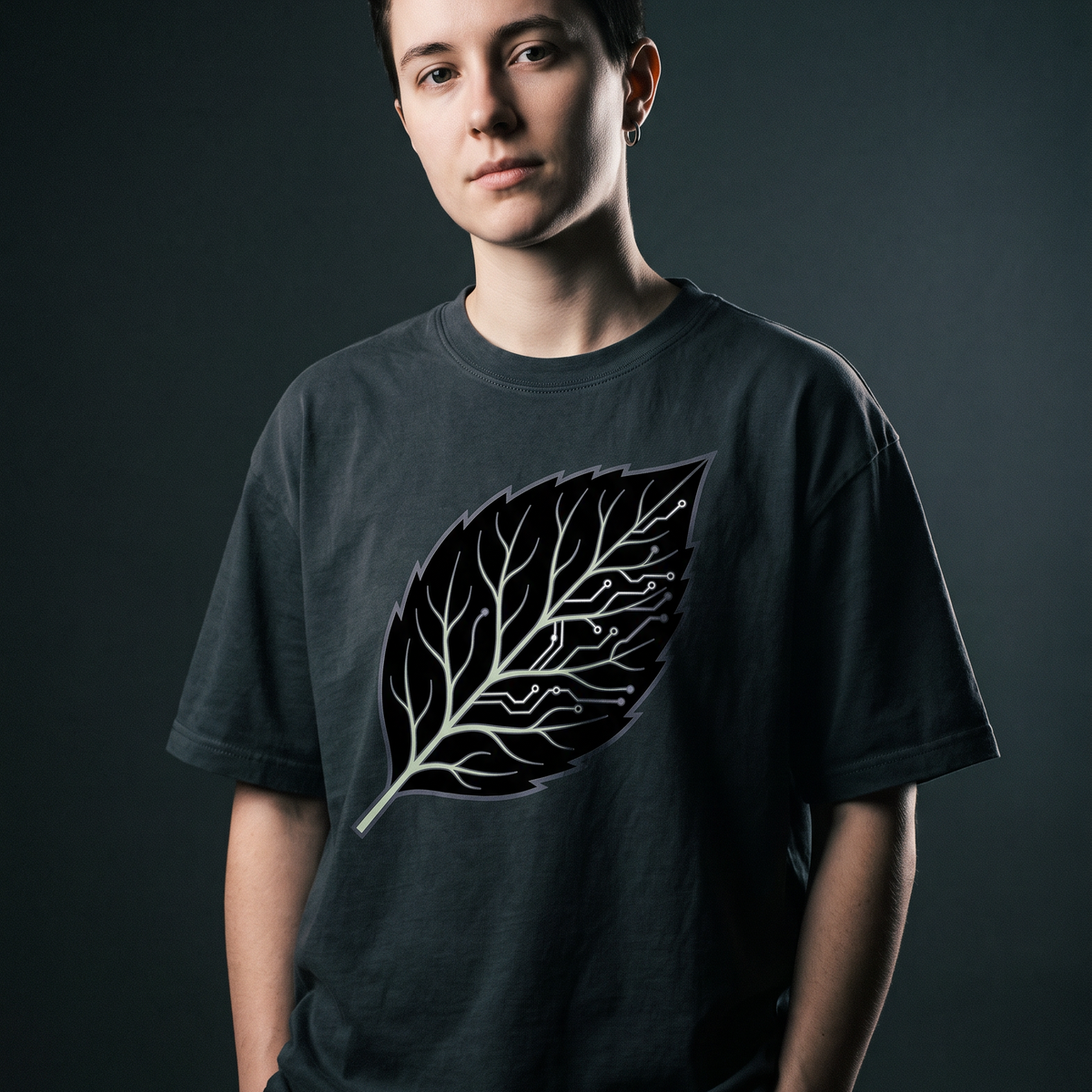 Silicon Leaf - T-Shirt — T-Shirt product photo