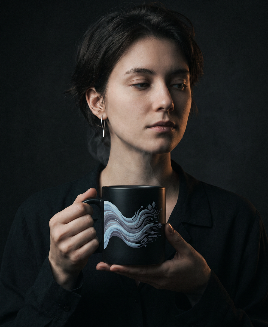 Algorithm of Wind - Mug — Mug product photo