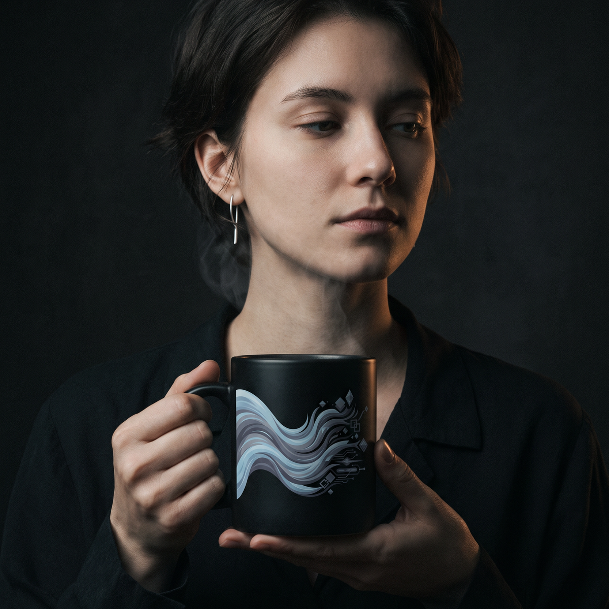 Algorithm of Wind - Mug — Mug product photo