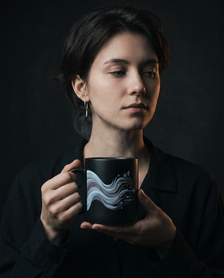 Algorithm of Wind - Mug — Mug product photo