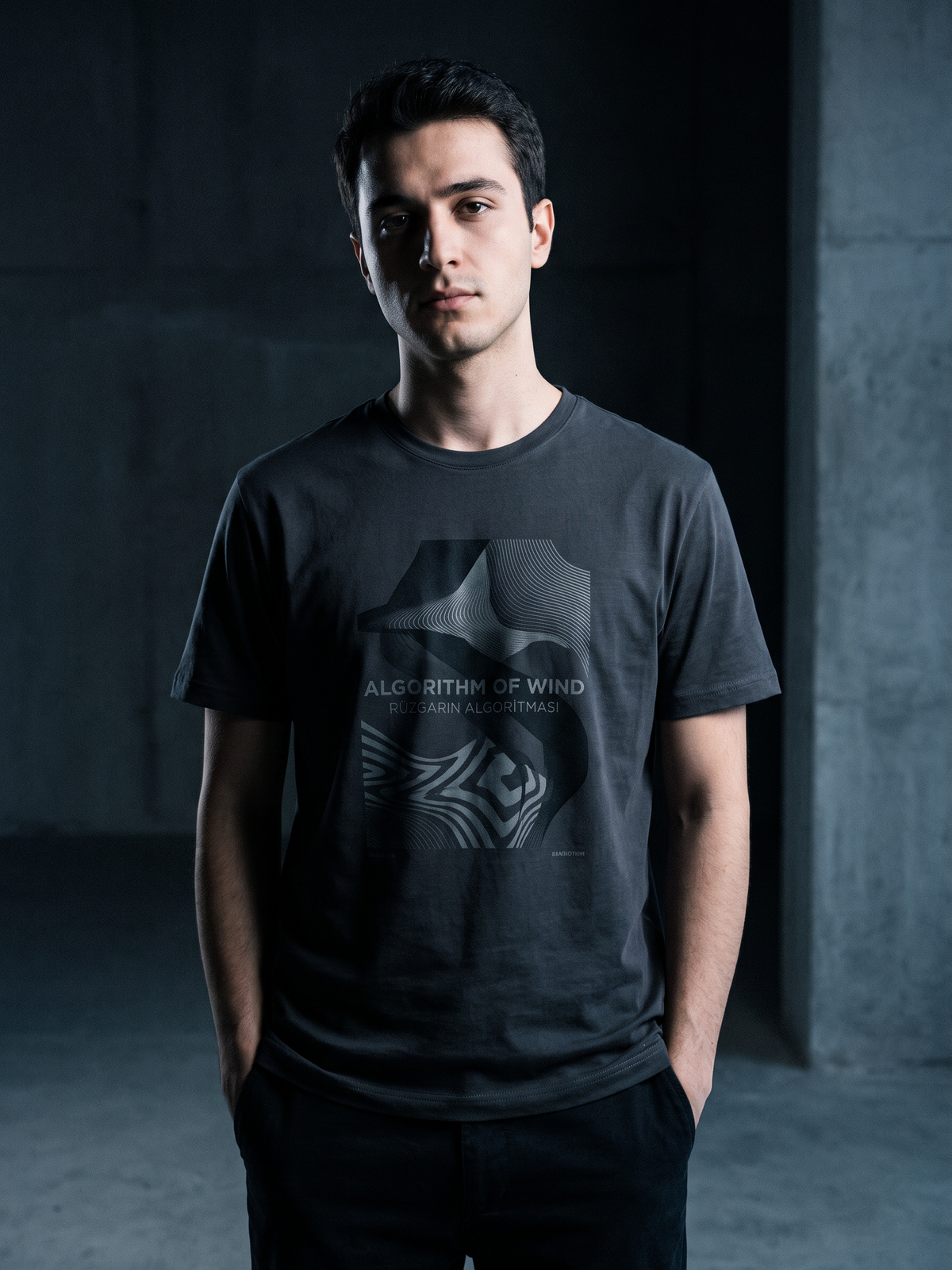 Algorithm of Wind - T-Shirt — lifestyle