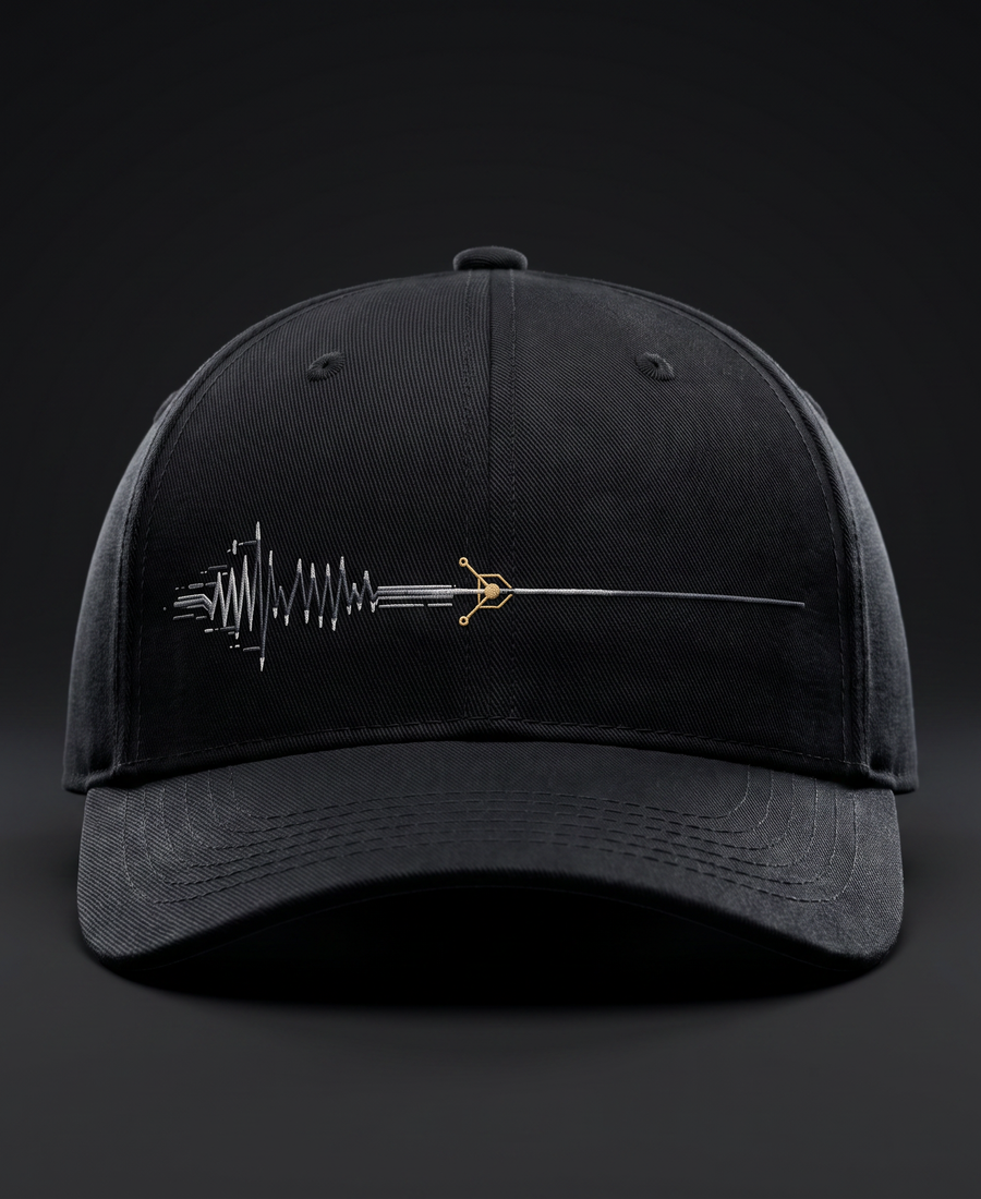Frequency of Silence - Hat — Packshot Mockup